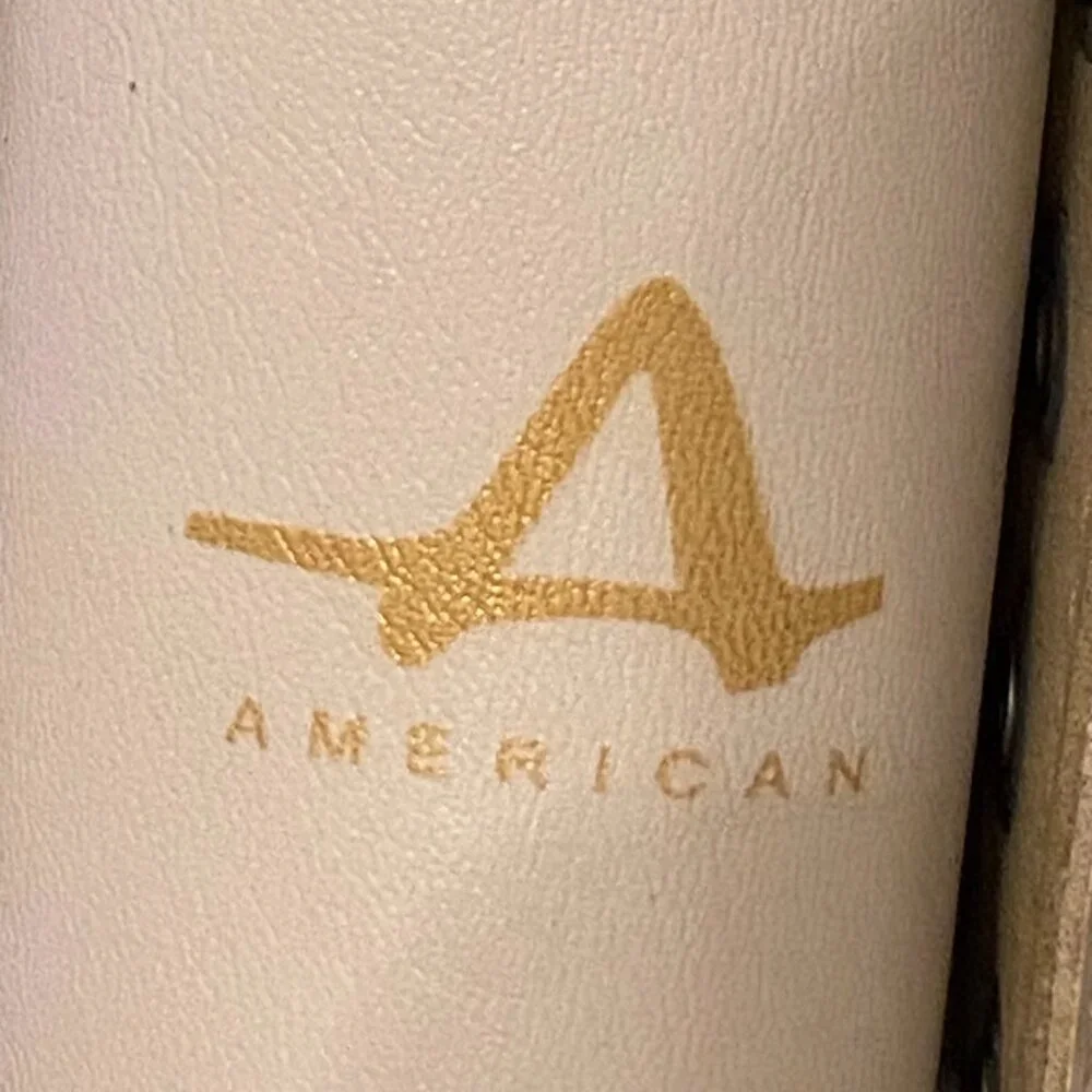 Ice Skates White Ice Figure Skating Shoe by American Athletic Girls Youth Size 5 - Picture 12 of 15